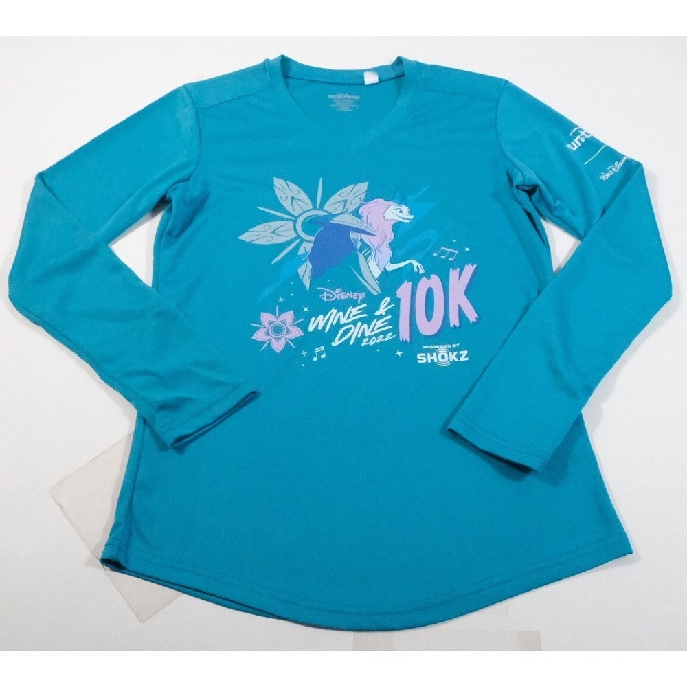 RunDisney Shirt Womens XS Blue 2022 Walt‎ Disney World Marathon Weekend